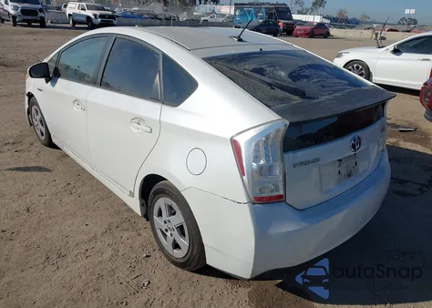 2011 Toyota Prius Two из США, поврежденный, VIN JTDKN3DU3B0300465